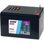 Exide EK143 AGM Auxiliary Car Battery (24410309R Twizy)
